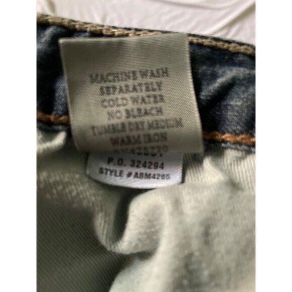 BKE Tyler Mens Distressed Bootcut Jeans Size 38x32 Blue Denim Cotton/Spandex - Picture 10 of 10